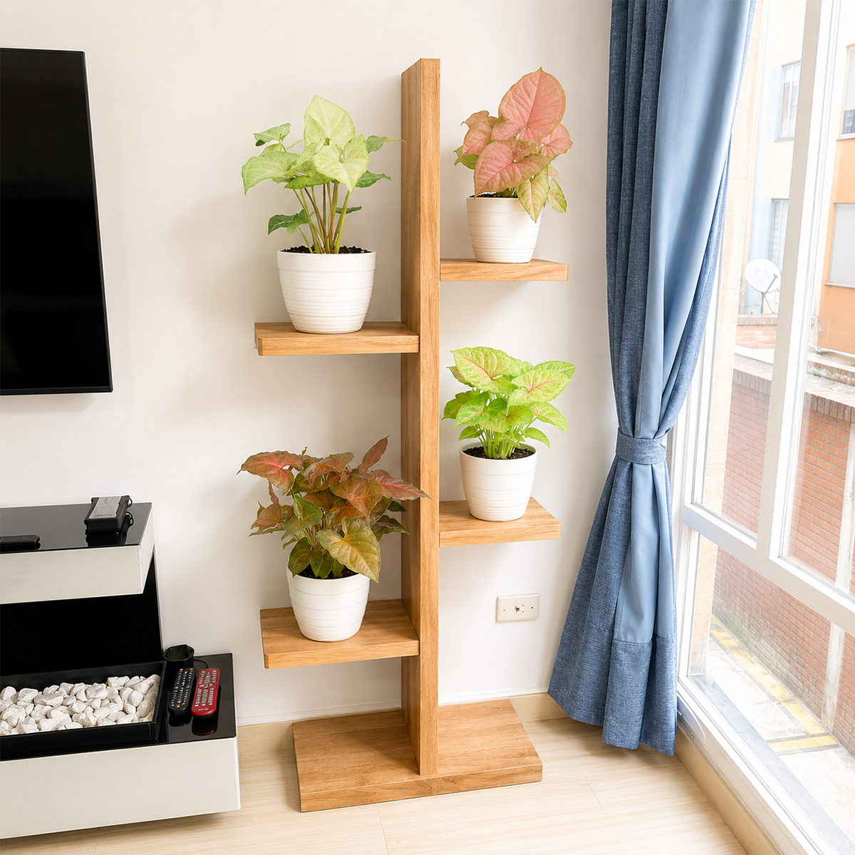 Buy 4 Different Syngonium Plants 4 inch online. This variety pack includes four unique Arrowhead Plants, each featuring attractive foliage with distinct colors and patterns that brighten any indoor space. These easy-care houseplants thrive in bright, indirect light and prefer well-draining soil with moderate watering. This plant bundle is perfect for homes, offices, or as a thoughtful gift for plant enthusiasts.