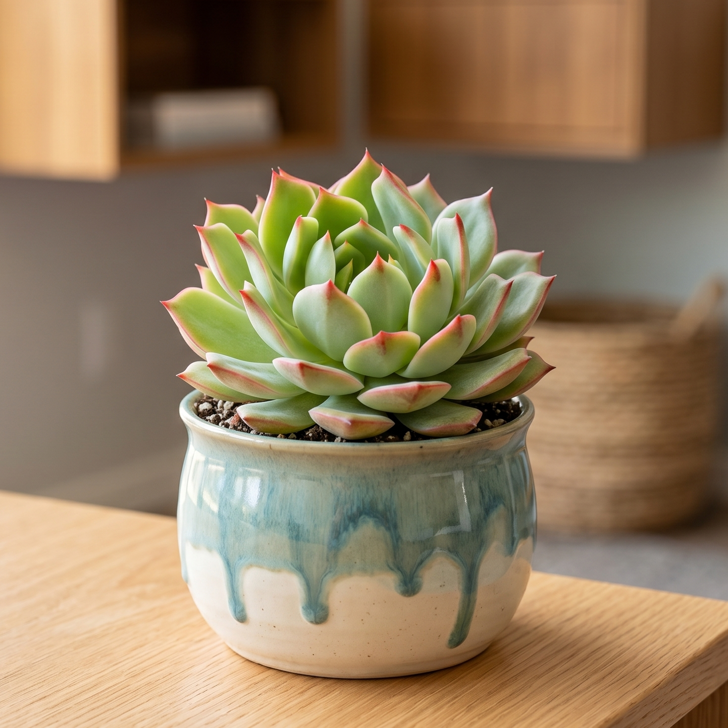 buy echeveria 'ramillete' live succulent 2 inch online, compact green rosette with pointed leaves, develops pink to red tips, forms tight clustering growth, drought tolerant easy care plant, perfect desk or windowsill decoration, ideal beginner frien