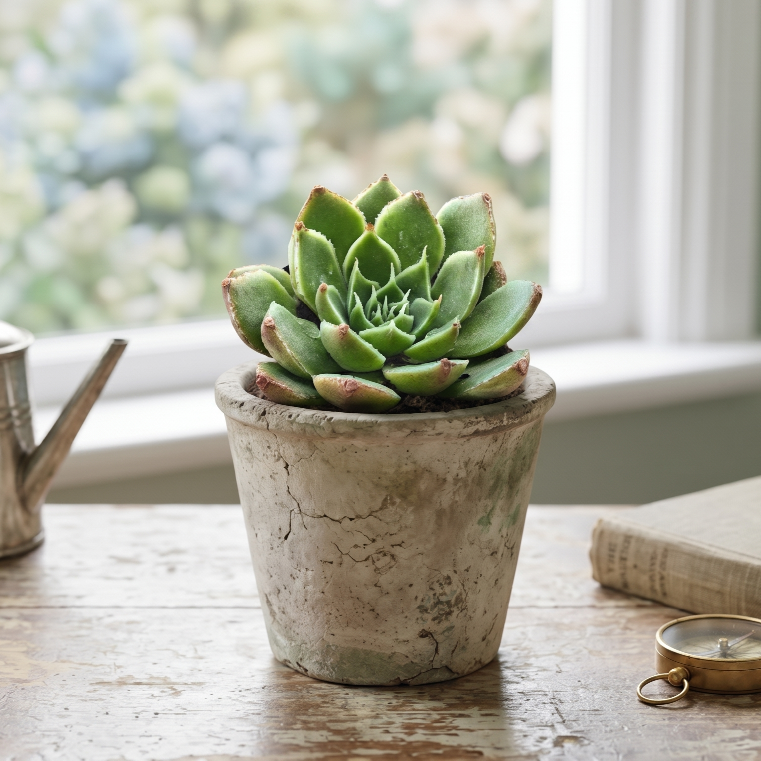buy echeveria rosetta cariba live succulent 2 inch online, vibrant rose-pink and coral fleshy leaves arranged in tight geometric rosettes, compact low-growing form with layered petal-like foliage, adapts to direct sun or low-light conditions with regular rotation for balanced growth, tolerates dry heated air while avoiding direct ac and heater drafts, perfect bright windowsill accent or modern shelf display, stunning succulent gift idea for plant collectors