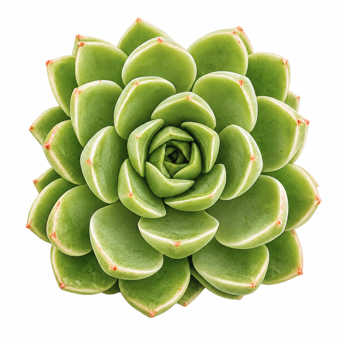 2 inch echeveria 'chico' live succulent for sale, densely packed pale green rosette with rosy red leaf margins in sunlight, velvety textured fleshy foliage in tight clusters, hardy cold-tolerant variety ideal for containers, minimal water needs and pest-resistant, stunning bright windowsill decor, rare collector plant gift for succulent enthusiasts