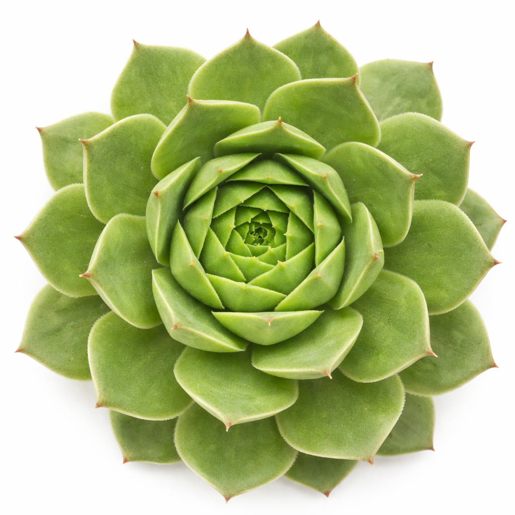 2 inch sempervivum 'silver king' live succulent for sale in plastic pot, minty-silver evergreen foliage with deep crimson center, symmetrical rosette form, offset-producing hen and chicks variety, full sun succulent with bold color contrast, great for modern minimalist decor, perfect starter gift for succulent enthusiasts