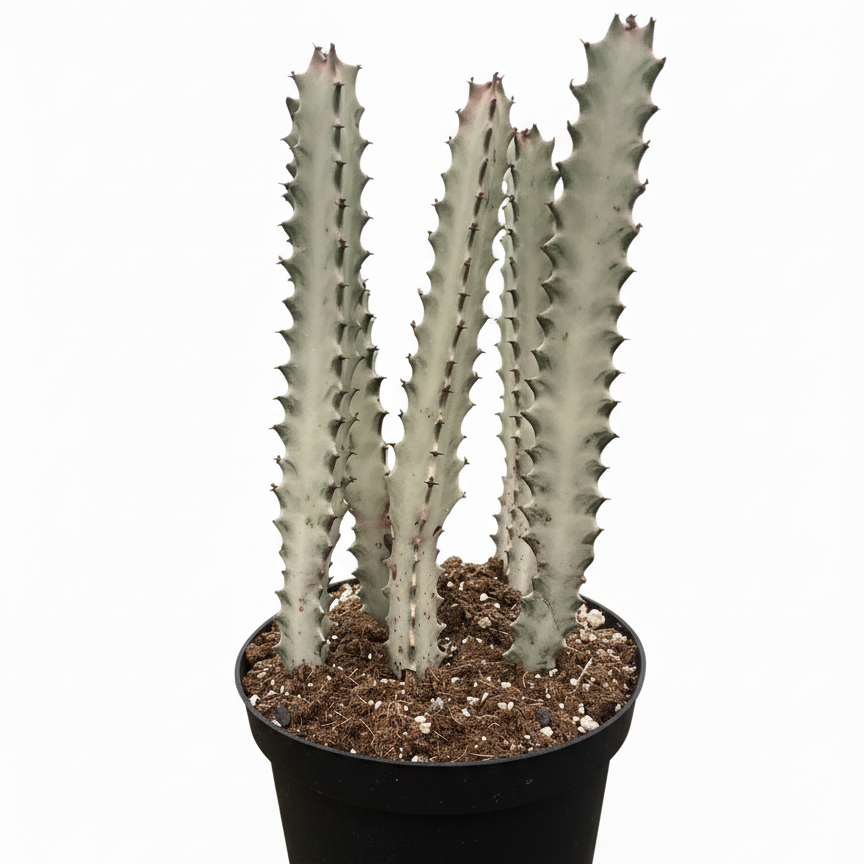 6 inch Succulent Euphorbia 'Dragon Bone', 6 inch rare indoor plants, low-maintenance plants for sale