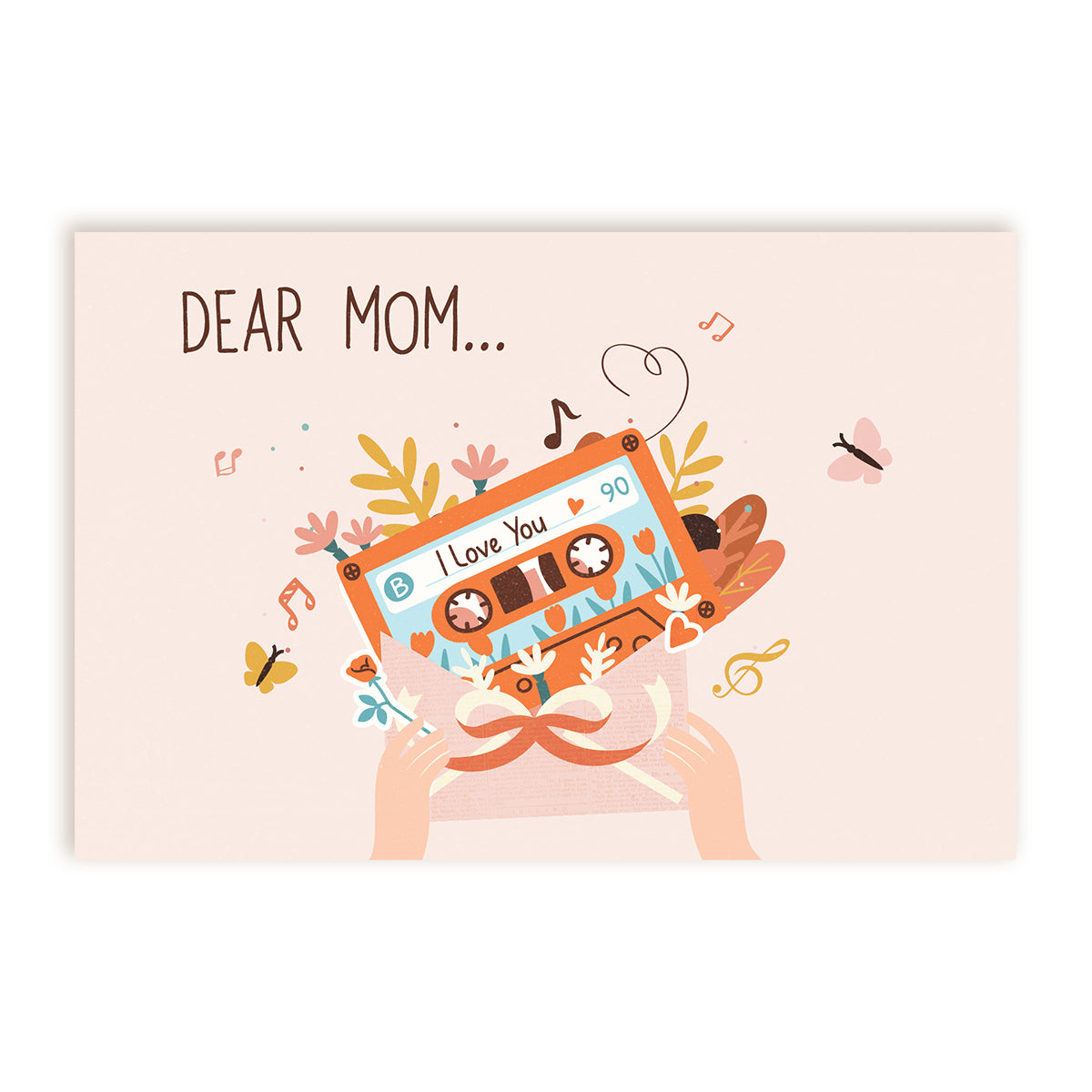 Dear Mom Card for Sale Online, Mother's Day Succulent Greeting Card, Succulent Greeting Card for Mother's Day, Buy Unique Greeting Cards Online